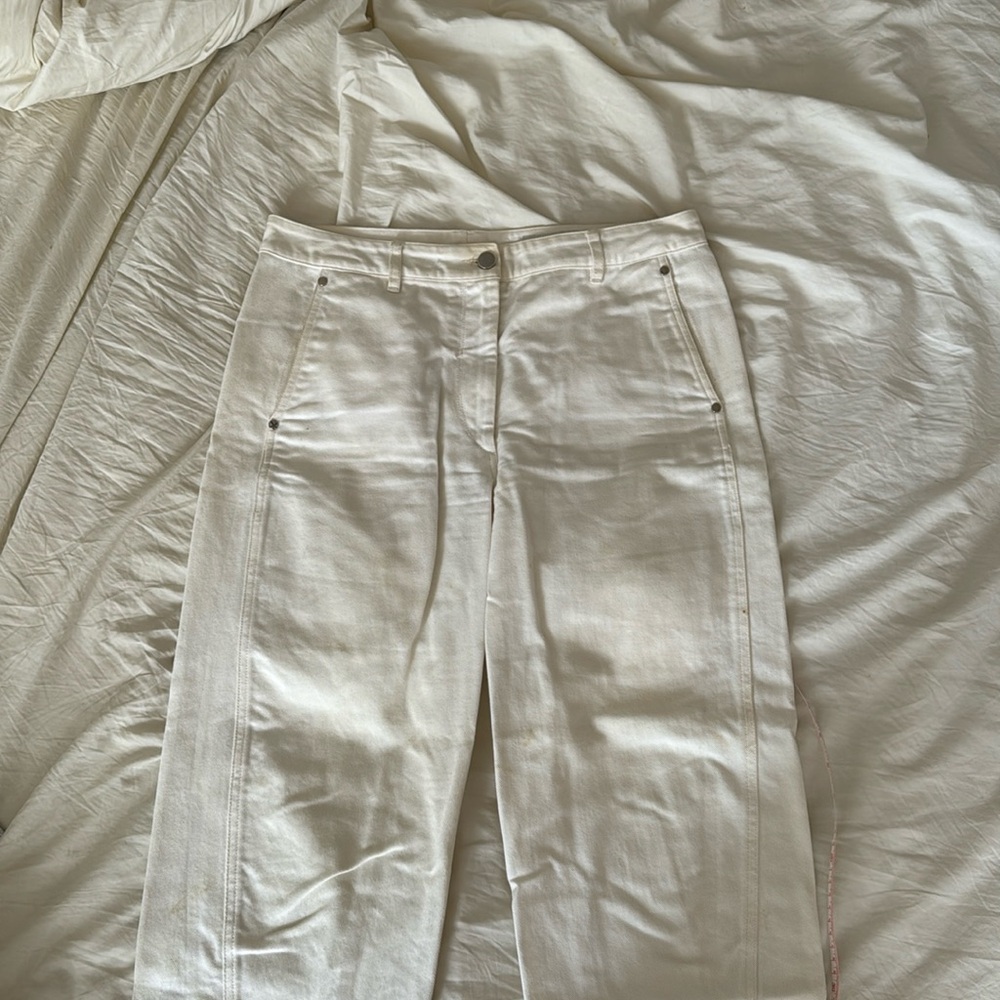 Lemaire curved seam denim